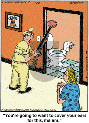 Close to Home on Thursday April 20, 2023 Comic Strip