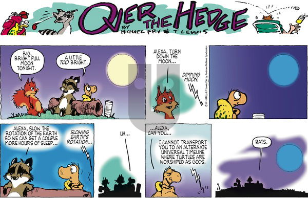 Over the Hedge on Sunday September 23, 2018 Comic Strip