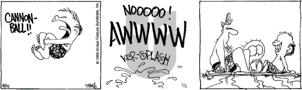 The Buckets on Tuesday August 24, 1999 Comic Strip