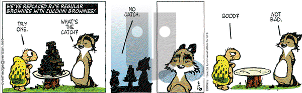 Over the Hedge on Monday February 16, 2015 Comic Strip