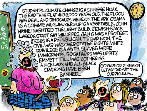Clay Jones - Saturday October 9, 2021 Comic Strip