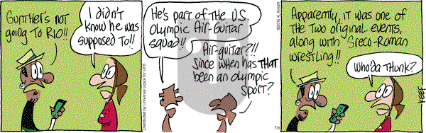 The Knight Life on Wednesday July 6, 2016 Comic Strip