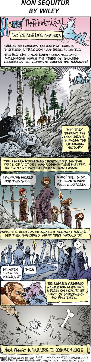 Non Sequitur - Sunday September 27, 2020 Comic Strip