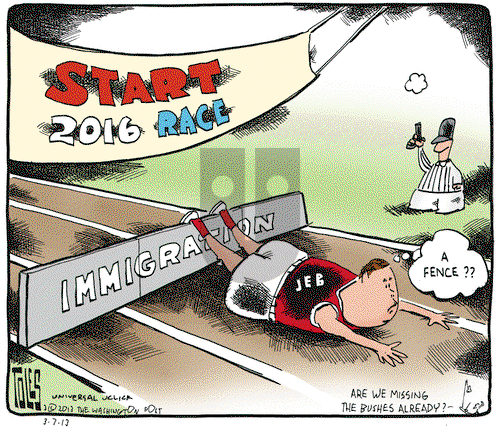 Tom Toles on Thursday March 7, 2013 Comic Strip