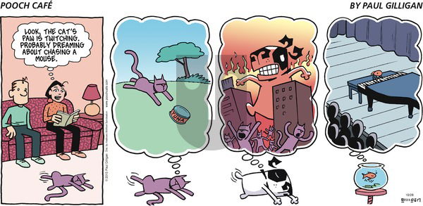 Pooch Cafe on Sunday October 28, 2018 Comic Strip