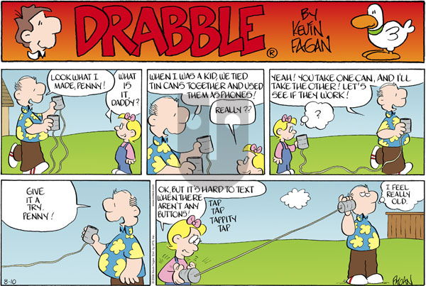 Drabble on Sunday August 10, 2008 Comic Strip