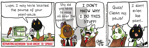 Breaking Cat News on Saturday September 21, 2019 Comic Strip