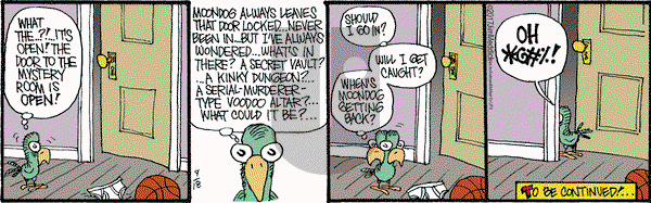 Monty on Monday September 18, 2017 Comic Strip