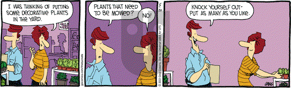 The Buckets on Monday May 20, 2013 Comic Strip