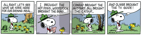 Peanuts on Thursday March 27, 2025 Comic Strip