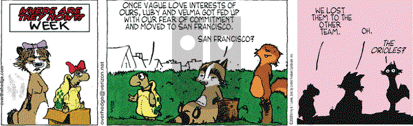 Over the Hedge - Tuesday August 5, 2008 Comic Strip