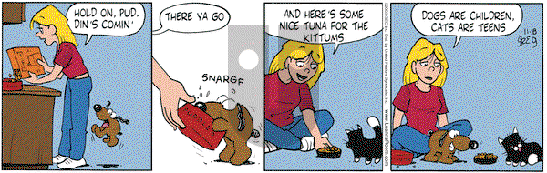 Luann on Tuesday November 8, 2005 Comic Strip