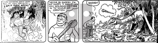 Alley Oop on Saturday February 23, 1946 Comic Strip