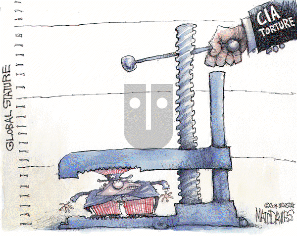 Matt Davies on Wednesday December 10, 2014 Comic Strip