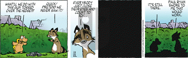 Over the Hedge on Wednesday November 22, 2017 Comic Strip