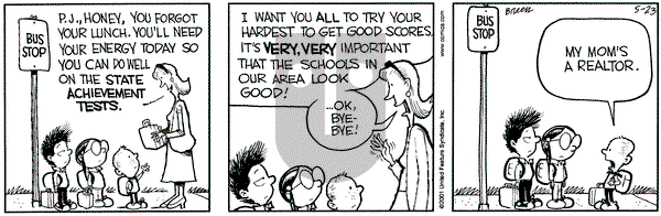 Grand Avenue on Wednesday May 23, 2001 Comic Strip
