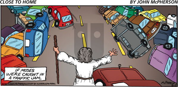 Close to Home on Sunday May 7, 2017 Comic Strip