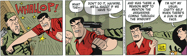 Rip Haywire on Friday September 4, 2009 Comic Strip