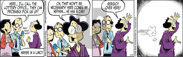 Baldo - Monday January 11, 2010 Comic Strip