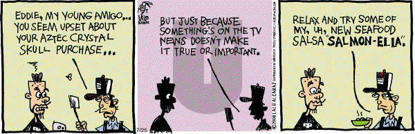 La Cucaracha on Friday July 25, 2008 Comic Strip