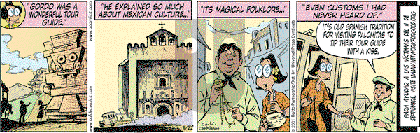 Baldo on Thursday November 22, 2001 Comic Strip