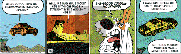 Rip Haywire on Thursday March 11, 2021 Comic Strip