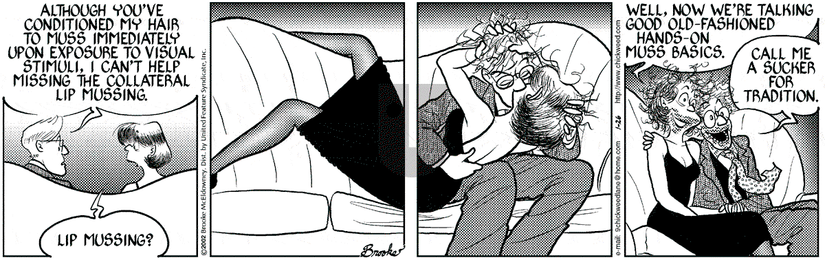 9 Chickweed Lane - Saturday January 26, 2002 Comic Strip