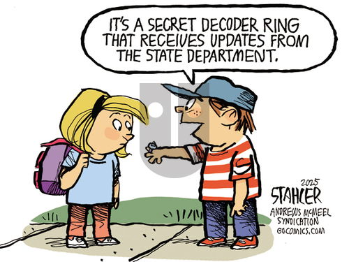 Jeff Stahler - Saturday March 29, 2025 Comic Strip