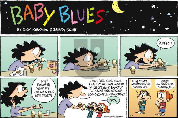 Baby Blues on Sunday July 15, 2012 Comic Strip