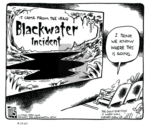 Tom Toles - Thursday September 27, 2007 Comic Strip