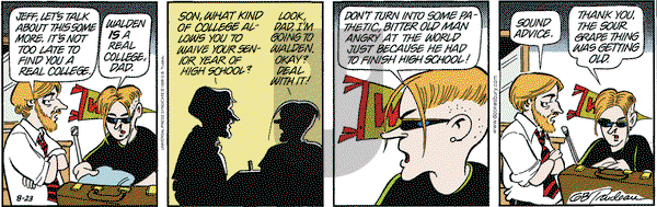 Doonesbury on Monday August 23, 1999 Comic Strip
