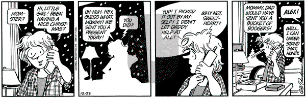 Doonesbury on Saturday December 23, 1995 Comic Strip