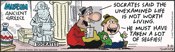 Frank and Ernest on Thursday March 31, 2016 Comic Strip