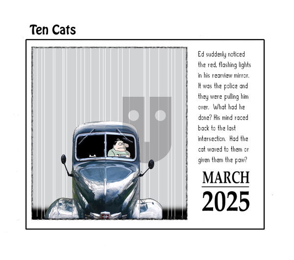Ten Cats on Tuesday March 11, 2025 Comic Strip