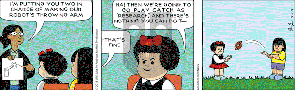 Nancy on Thursday October 11, 2018 Comic Strip