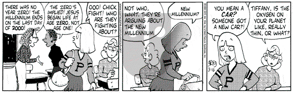Luann on Tuesday March 16, 1999 Comic Strip