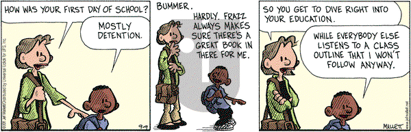 Frazz on Friday September 9, 2011 Comic Strip