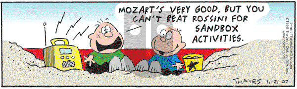 Frank and Ernest - Wednesday November 21, 2007 Comic Strip