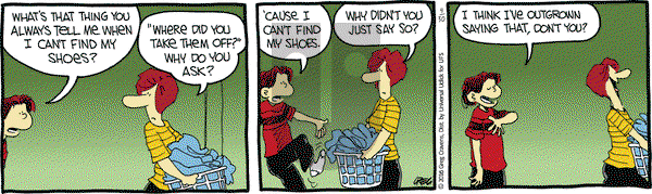 The Buckets on Saturday April 30, 2016 Comic Strip