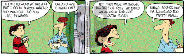The Buckets on Friday January 9, 2015 Comic Strip