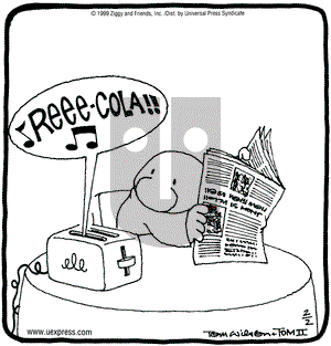 Ziggy on Tuesday February 2, 1999 Comic Strip