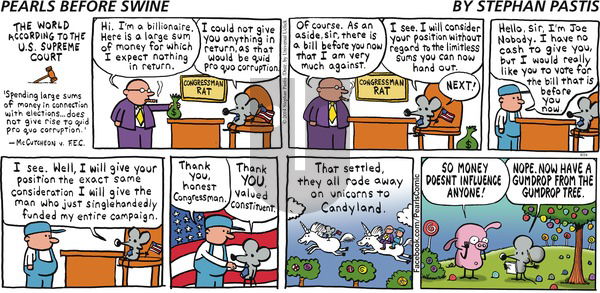 Pearls Before Swine on Sunday August 24, 2014 Comic Strip