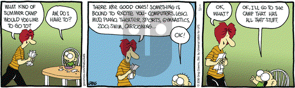 The Buckets on Monday May 23, 2016 Comic Strip