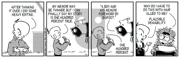 Cow and Boy Classics on Saturday November 17, 2007 Comic Strip