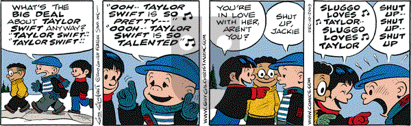 Nancy on Thursday December 10, 2009 Comic Strip