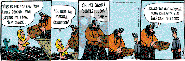 Overboard on Monday November 12, 2007 Comic Strip