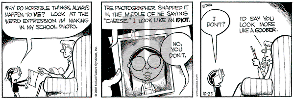 Grand Avenue on Sunday February 1, 2004 Comic Strip