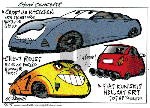 Henry Payne on Wednesday November 25, 2015 Comic Strip