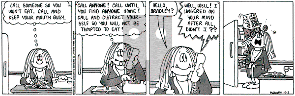 Cathy Classics on Tuesday October 5, 1993 Comic Strip