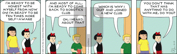 Nancy on Friday October 1, 2021 Comic Strip